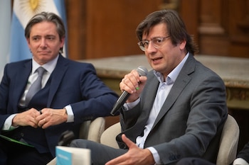 acto de Declaración de Interés para la Comunicación Social del libro "Claves para el Desarrollo de América Latina y El Caribe. Acción colectiva, capacidades e integración para el crecimiento" , de Christian Asinelli.