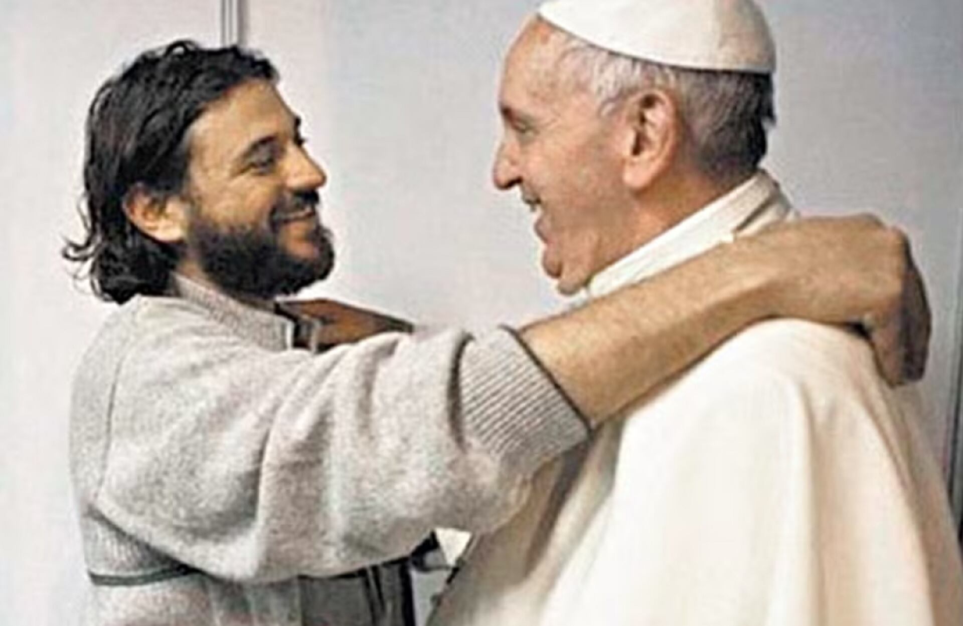 El papa Francisco y Juan Grabois. El dirigente social no suele hablar de la amistad que lo unían con Jorge Bergoglio