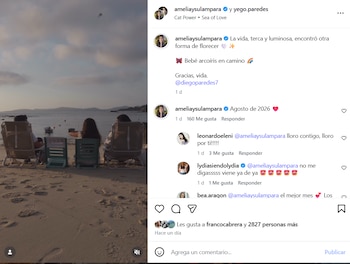 Andrea Cordero, exesposa de Renato Tapia revela su embarazo con nueva pareja: “Gracias, vida”