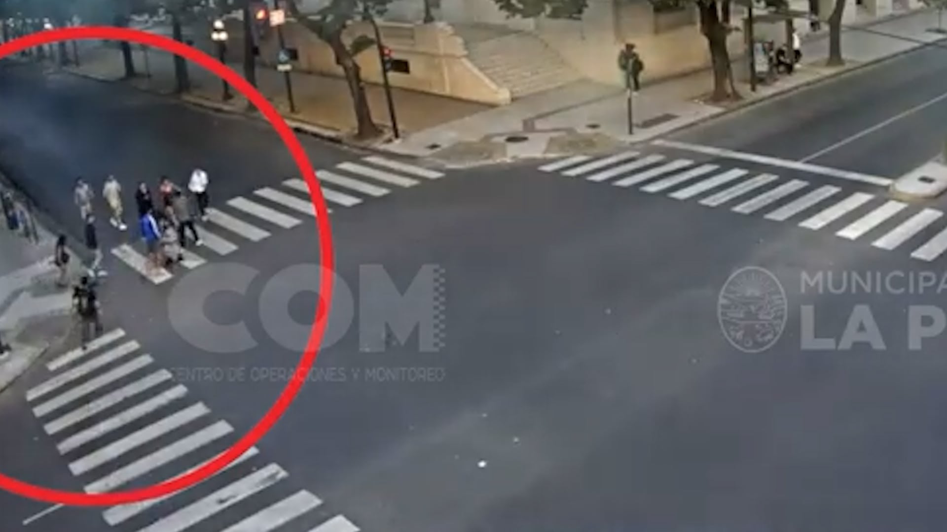 Brutal ataque en patota a una mujer a la salida de un boliche en La Plata: el video