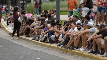 La mayoría de los manifestantes