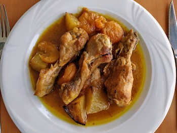 Receta tradicional de muslos de