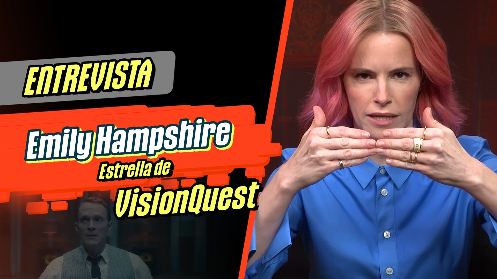 Entrevistamos a Emily Hampshire, estrella de VisionQuest