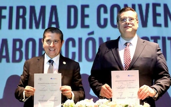 El acuerdo fue suscrito por