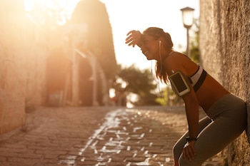 Correr con altas temperaturas es una actividad peligrosa