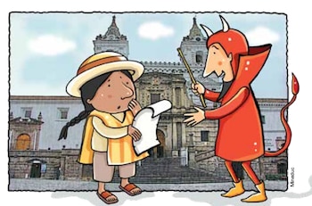 Ilustración del Ministerio de Educación