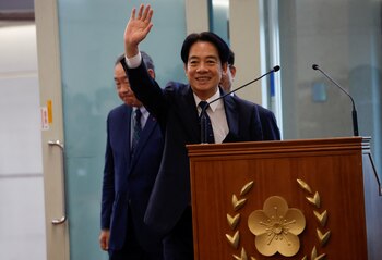 El vicepresidente de Taiwán, William