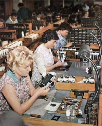 Fábrica de Pentacon en Dresden,