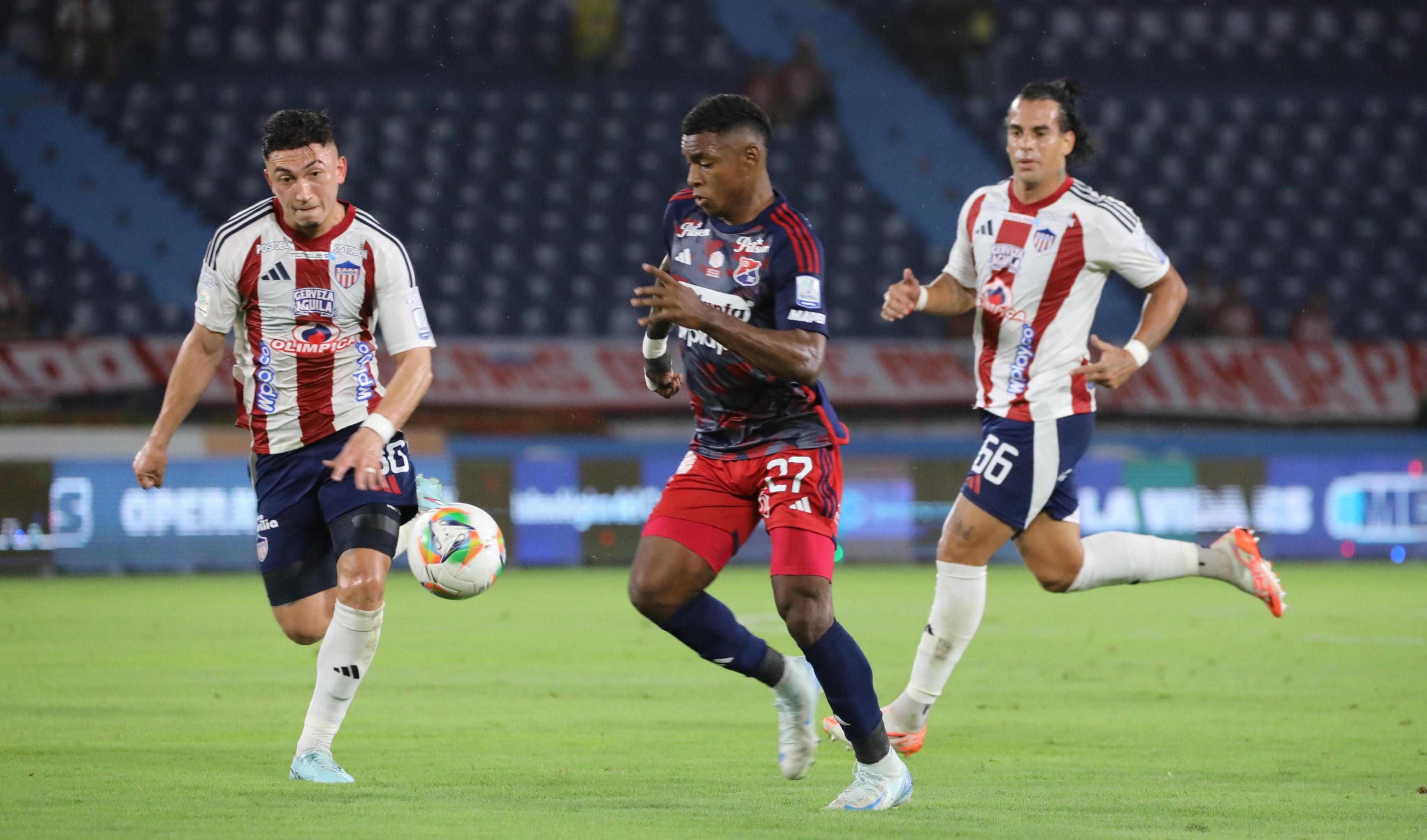 Junior de Barranquilla venció 1-0 a Medellín en la primera fecha de los cuadrangulares finales de la Liga BetPlay 2025-II - crédito Colprensa