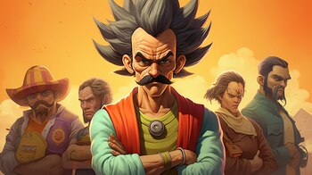 Una imagen épica de Dragon