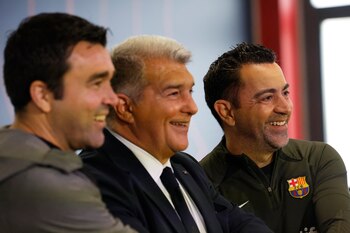 El presidente del FC Barcelona,