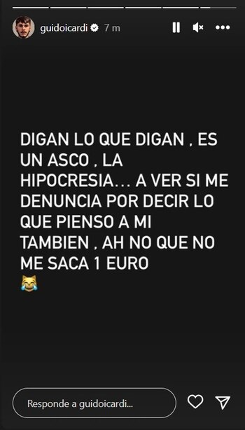 Guido Icardi sobre Wanda Nara