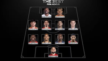 La FIFA eligió al equipo