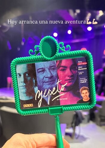 La imagen compartida por Nicolás