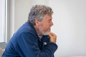 Juan López de Uralde durante