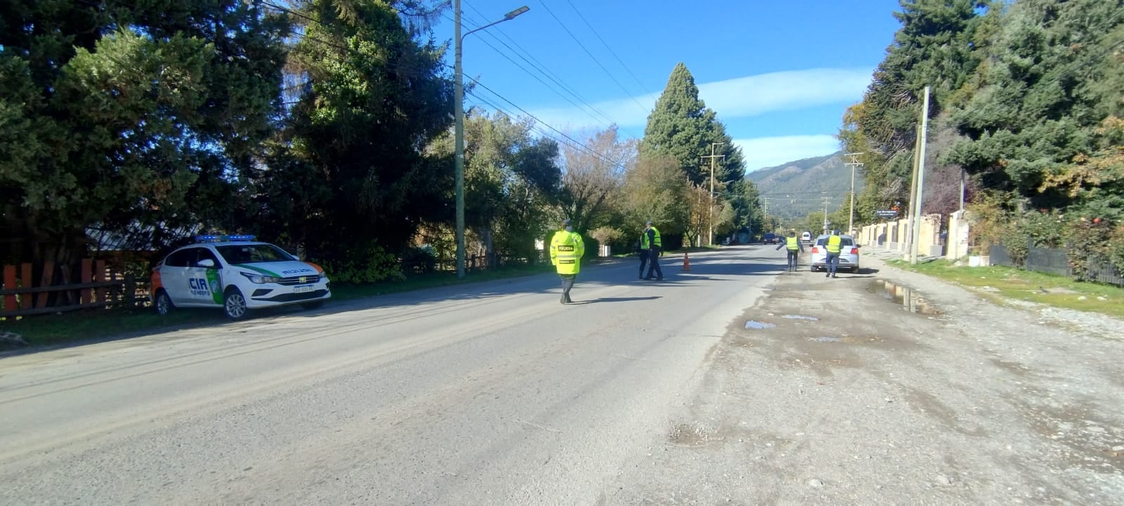 Gendarmería Nacional también formó parte del operativo de seguridad en torno al Foro de Llao Llao.