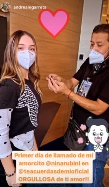 En días pasados, Nina Rubí,