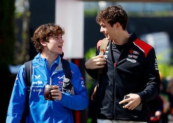 Franco Colapinto en la primera práctica libre del Gran Premio de Japón de Fórmula 1