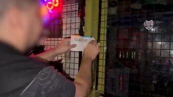 El comercio fue clausurado