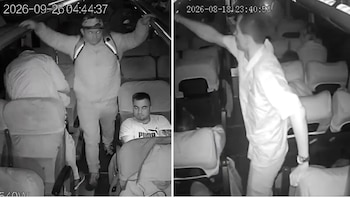 En video quedó la nueva modalidad de robo en buses intermunicipales: delincuentes hurtan las pertenencias de los usuarios mientras duermen