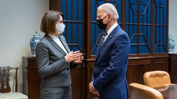 Joe Biden recibió a Svetlana