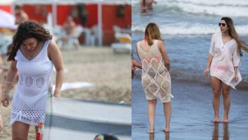 Las prendas en blanco y