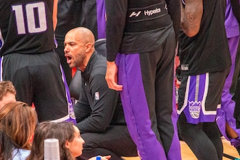 Jordi Fernández, durante un partido