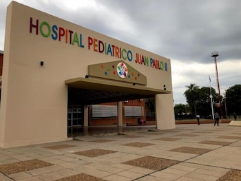Hospital Pediátrico de la ciudad de Corrientes donde fue internada la niña de 5 años tras el ataque