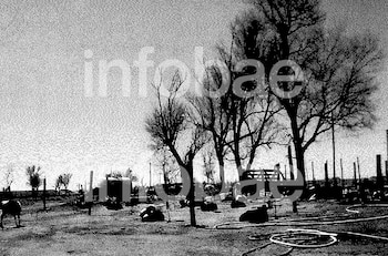 La zona del predio donde