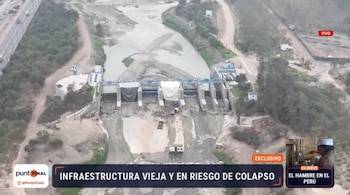 El problema está debajo de Lima: Cuarto Poder expone la situación de la infraestructura de Sedapal. Captura: Cuarto Poder.