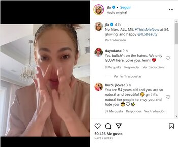 Jennifer López confesó que lleva