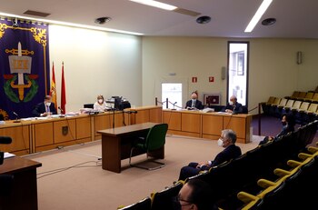 Imagen de archivo de un juicio. (EFE/J.J. Guillén)