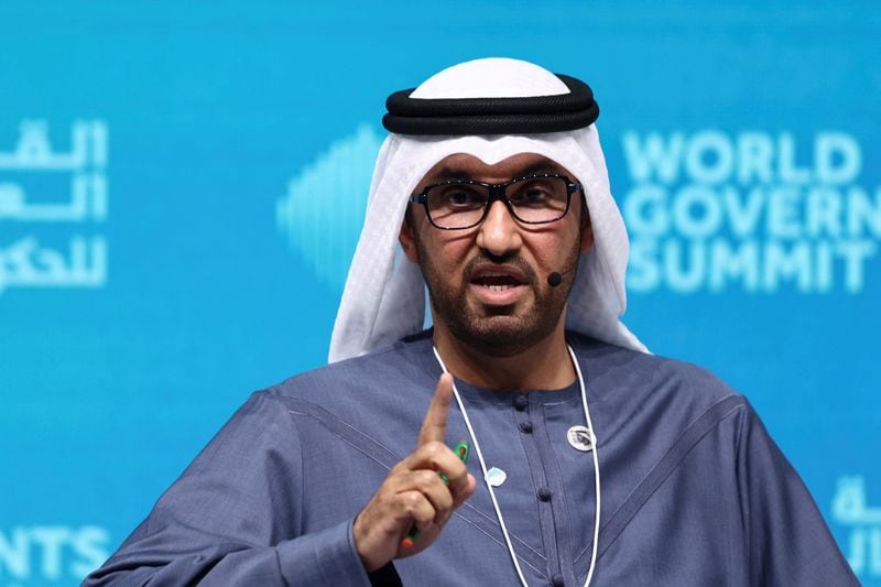 El Sultán A. Al Jaber, CEO de ADNOC y Ministro de Industria de los Emiratos Árabes Unidos (REUTERS/Amr Alfiky)