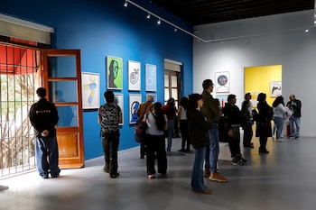 La muestra se presentó primero en el Instituto de Artes Gráficas de Oaxaca antes de llegar a la Ciudad de México. (Foto: Facebook/Museo Nacional de la Estampa MX)