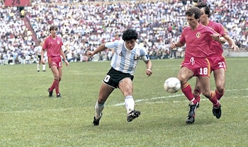 Argentina vs Belgica Mexico 1986