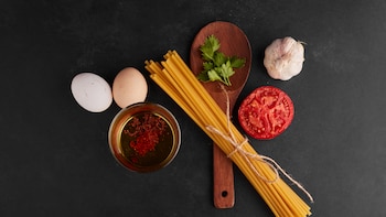 Espaguetis a la guillotina: una