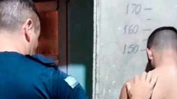 Carlos Ramos tras ser detenido