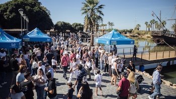 Las Jornadas de Puertas Abiertas de La Rábida superan las 20.000 visitas durante el puente del Pilar