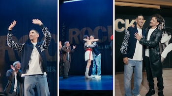 Ángel Di María fue a ver Rocky y se emocionó junto a Nico Vázquez: “Nunca hay que bajar los brazos”