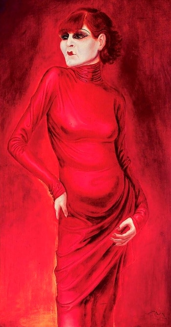 bailarina Anita Berber de Otto dix