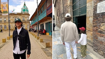 David Bisbal combina su trabajo en Operación Triunfo USA con una escapada familiar en Colombia - crédito davidbisbal/Instagram