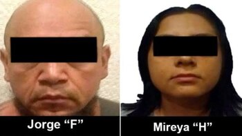 'El Tortas' y su esposa