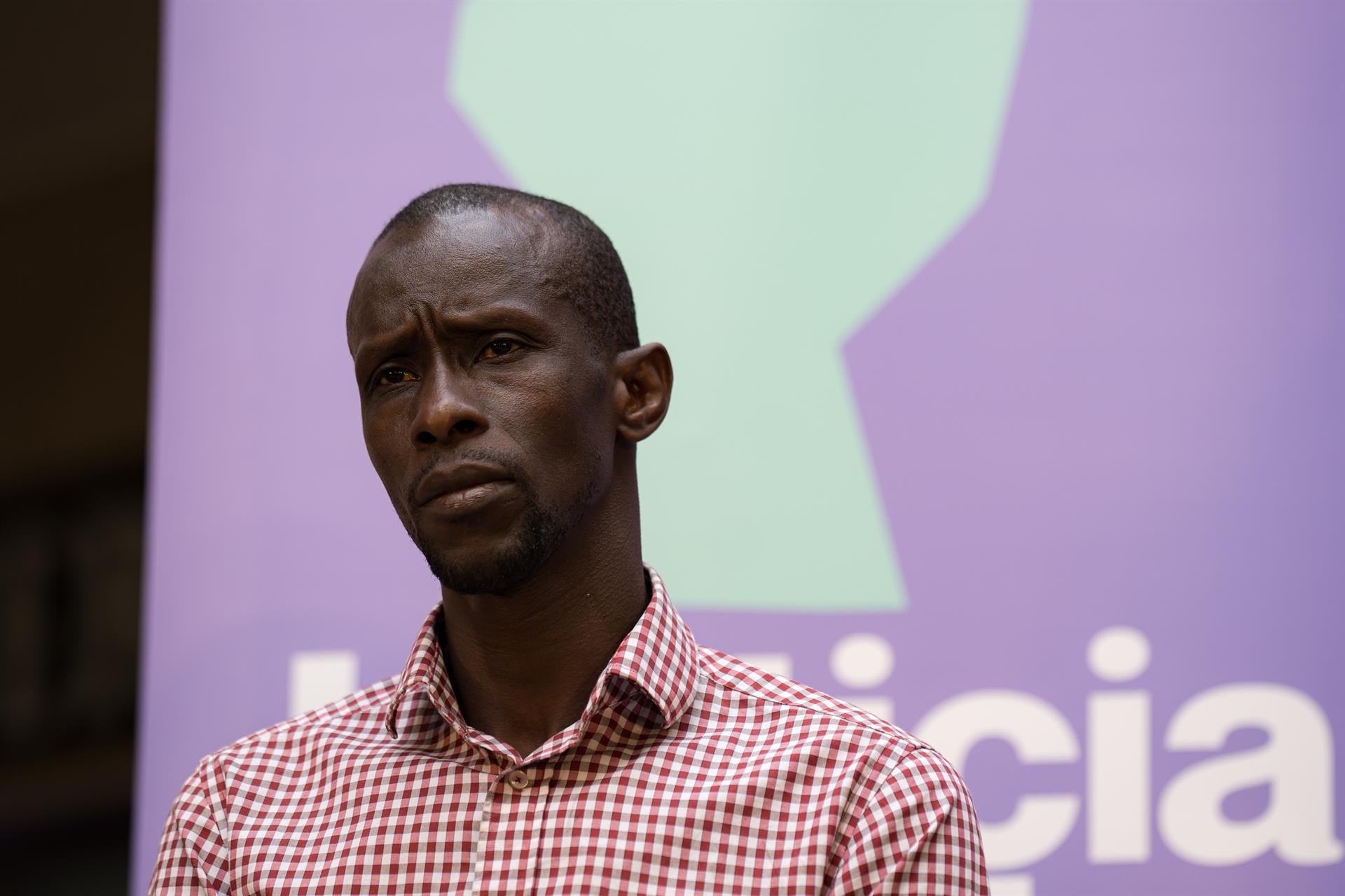 El exdiputado de Podemos en la Asamblea de Madrid, Serigne Mbaye. (Europa Press)