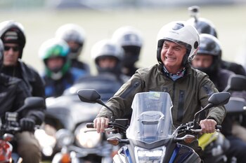 Jair Bolsonaro y sus simpatizantes