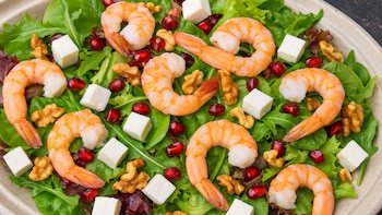 La ensalada navideña que te