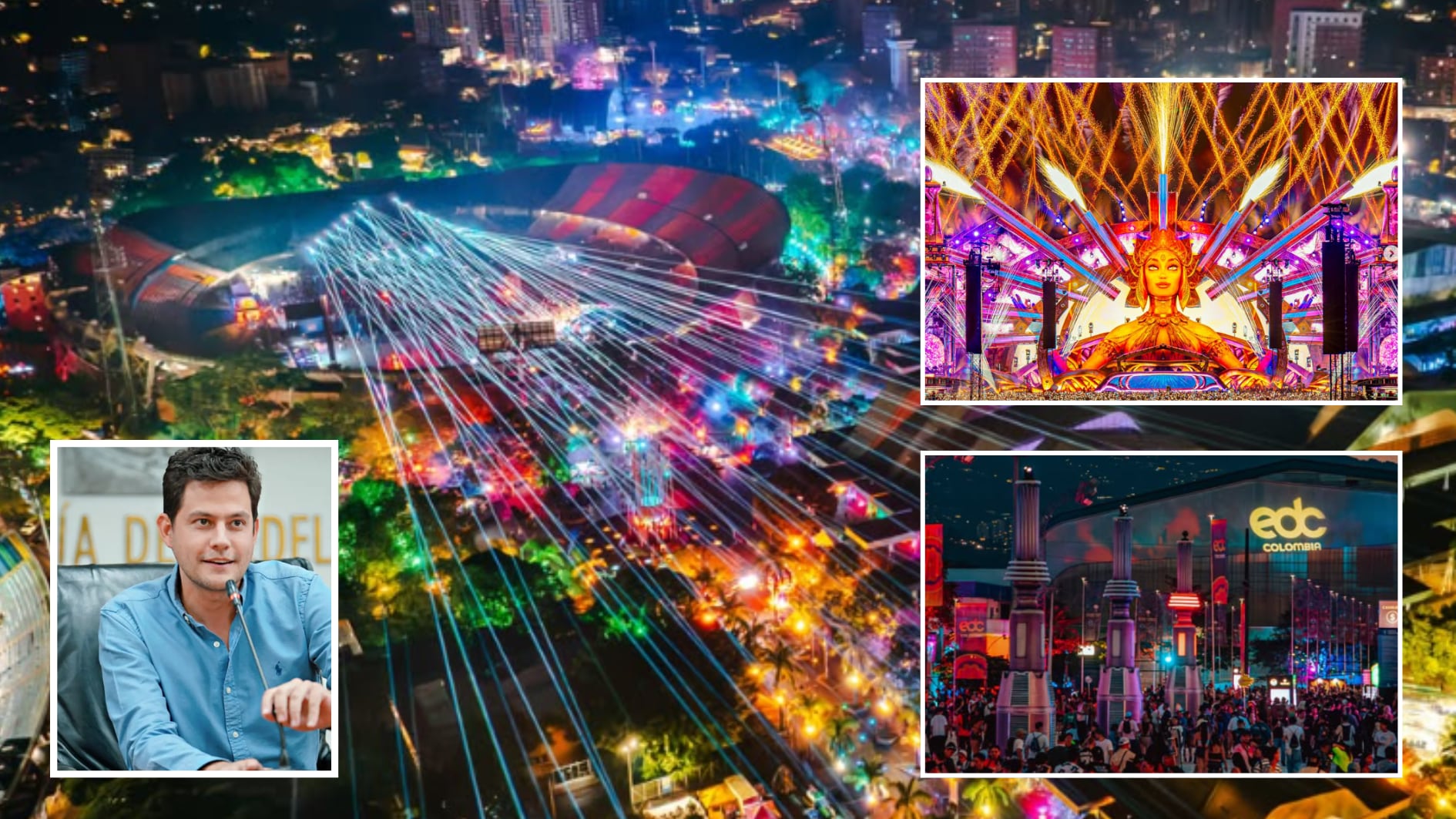 Secretario de Seguridad de Medellín Manuel Villa, se refirió a las dos muertes de extranjeros que asistieron al festival de música electrónica EDC: “El consumo irresponsable de la droga de muchos” Secretario de Seguridad de Medellín Manuel Villa, se refirió a las dos muertes de extranjeros que asistieron al festival de música electrónica EDC: “El consumo irresponsable de la droga de muchos”