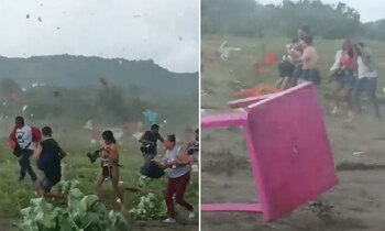 Tornado en Tubará, Atlántico -