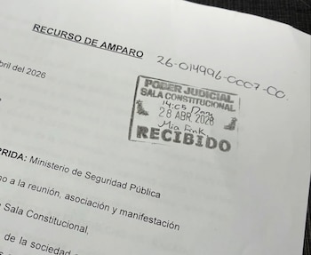El recurso exige garantizar mecanismos institucionales para proteger el derecho a reunión, asociación y manifestación durante la toma de posesión presidencial. Cortesía: Redes sociales Mia Fink