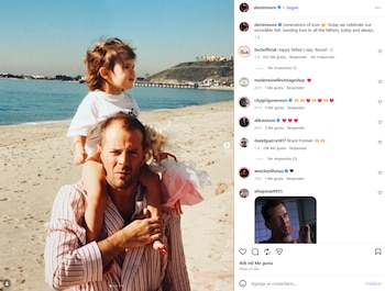 Celebridades Día del Padre
