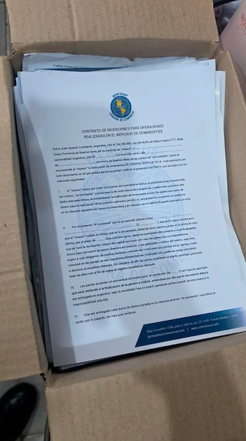 Los contratos secuestrados en las oficinas de "Avalon"